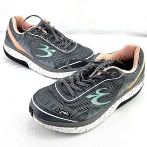 Gdefy Gravity Defyer 10.5  Gray Salmon Walk Shoe